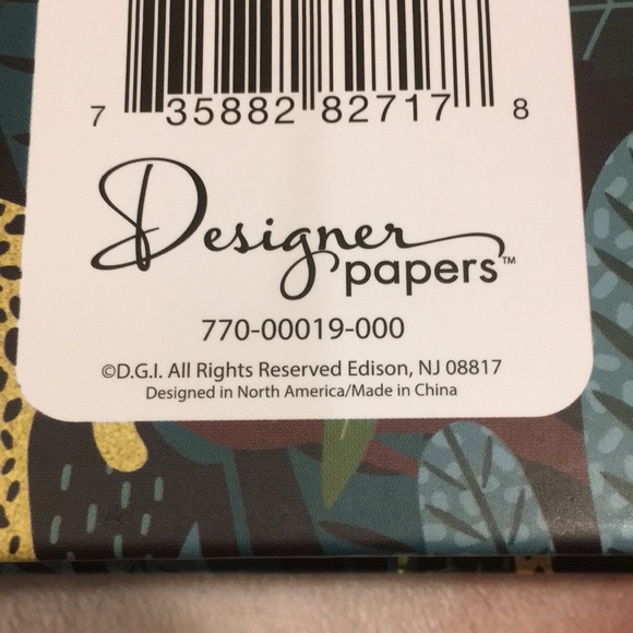 Leopard Palm Jungle Journal Notebook NWT lined - Picture 13 of 13